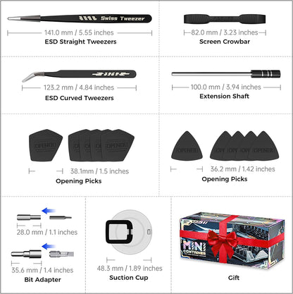 Ferrero Pro - Electric/Manual Precision Screwdriver Set