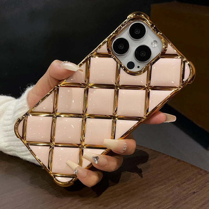 Dixelle® Diamond Lattice Inspired Shockproof iPhone Case