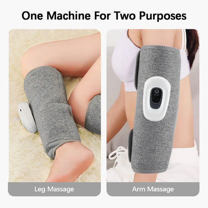 Eletric 360° Air Pressure Calf Massager Wireless Leg Massage 3 Mode Airbag Compresstion Relax Foot Calf Muscle Blood Circulation