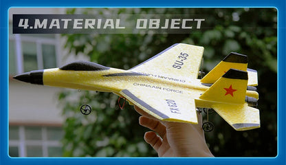 RC Foam Aircraft SU-35 Plane 2.4G Radio Control Glider Remote Control Fighter Glider Airplane Foam Boys Toys for Children