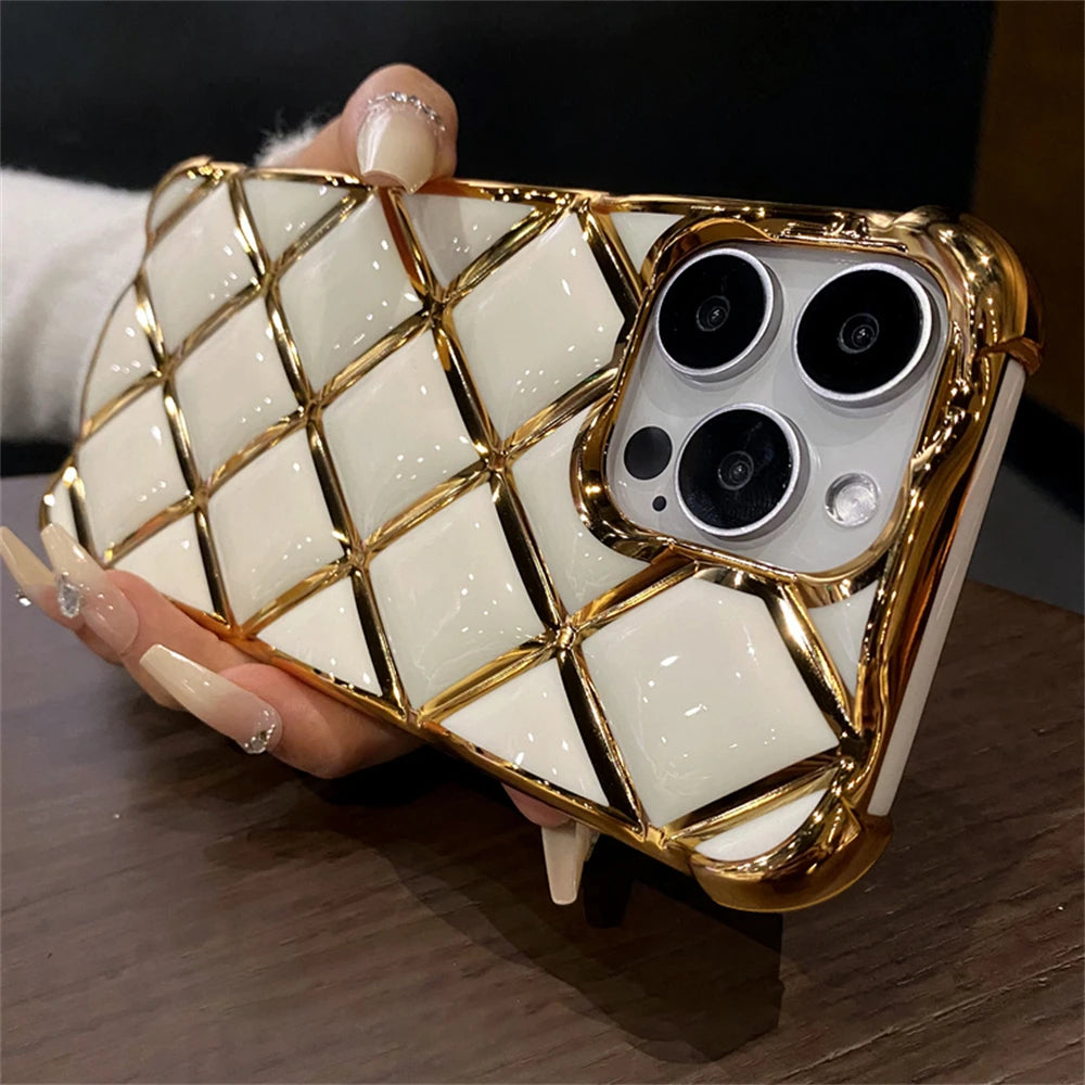 Dixelle® Diamond Lattice Inspired Shockproof iPhone Case